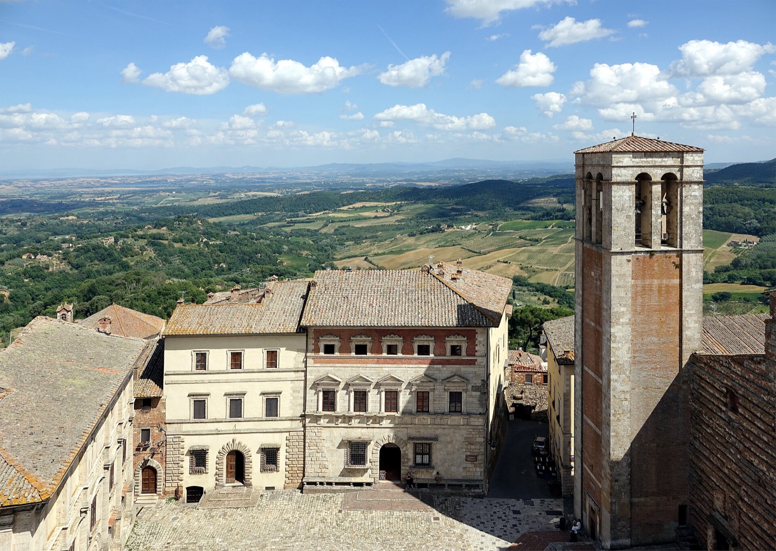 Piazza Grande a Montepulciano