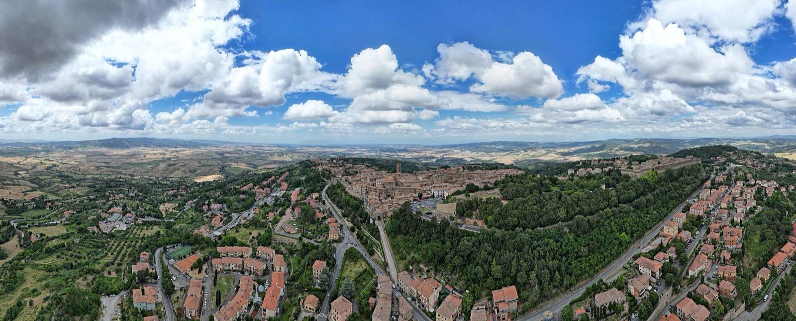 Le torri di San Gimignano dall’alto